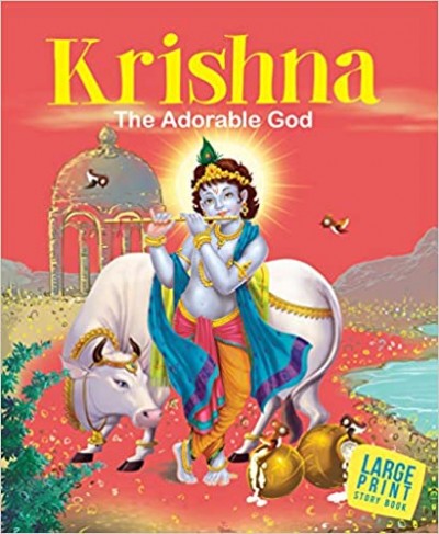 Large Print Krishna The Adorable God